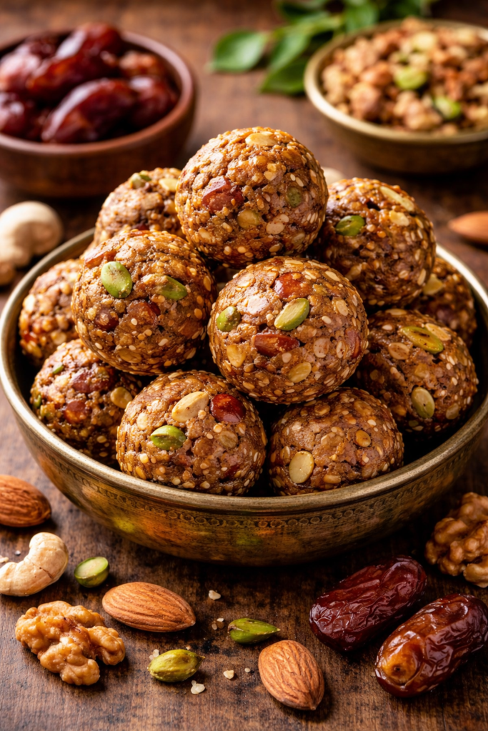 Authentic Dryfruit Laddu – A Wholesome Sweet Rooted Authentic Dryfruit Laddu – Traditional Healthy & Nutrition